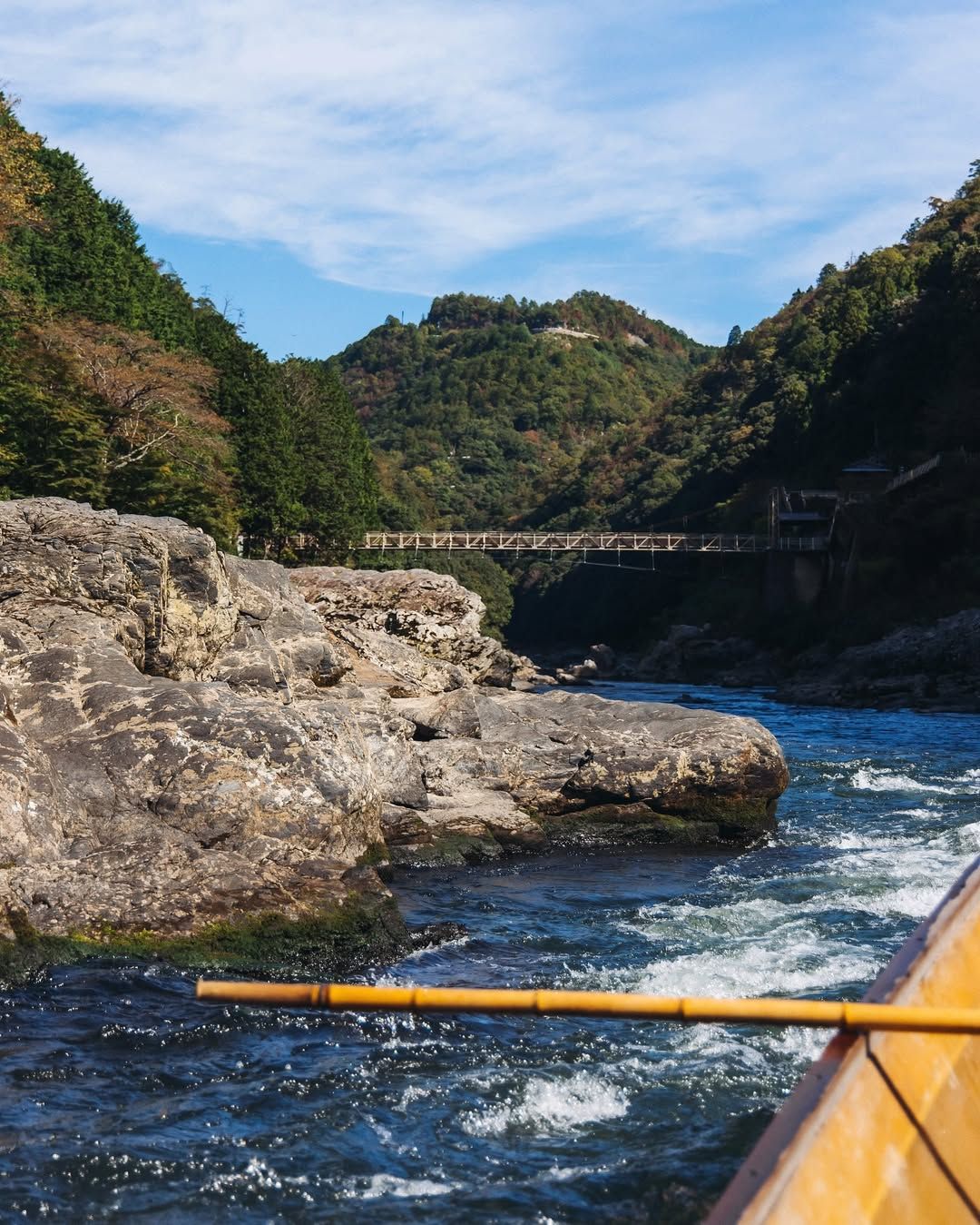 Hozugawa river